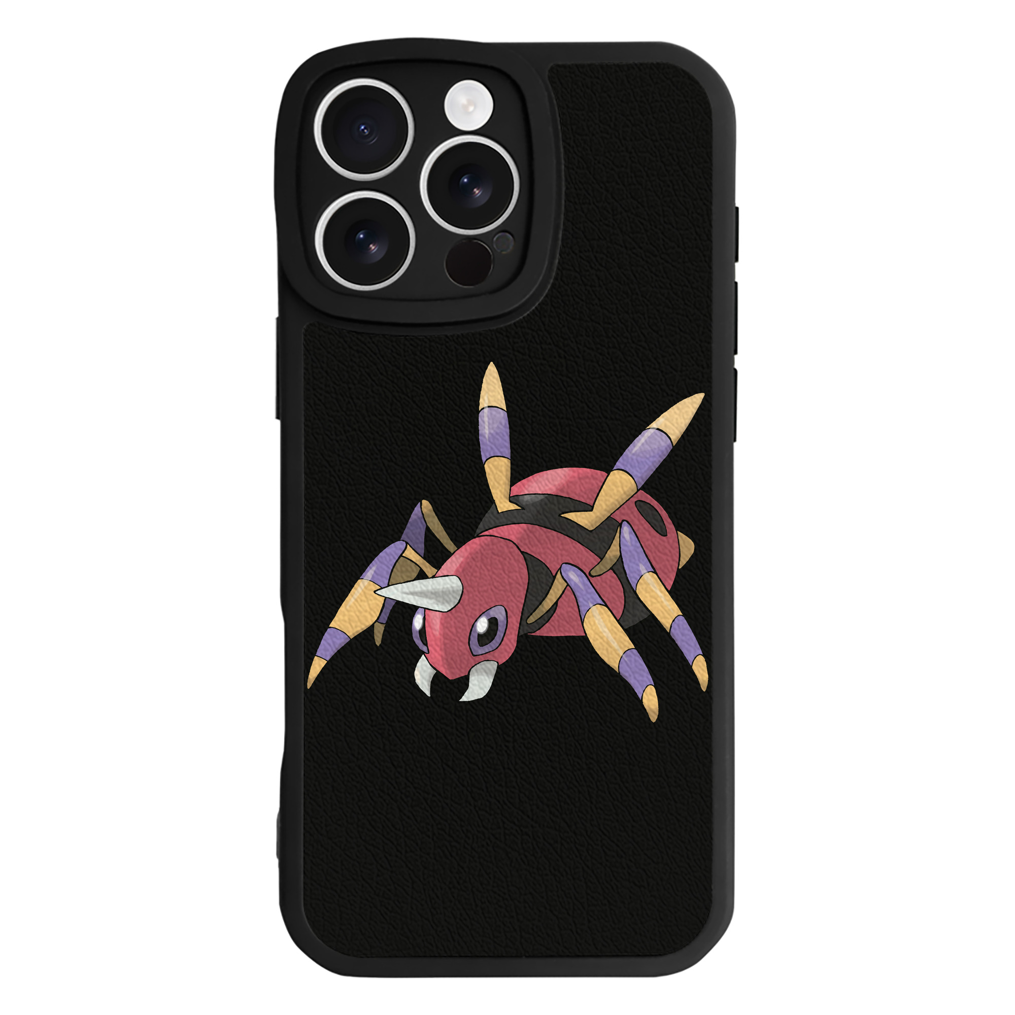 ポケットモンスター Pokémon 【iPhone 16シリーズ対応】シリコンスマホケース（レザー調） 材質：シリコン